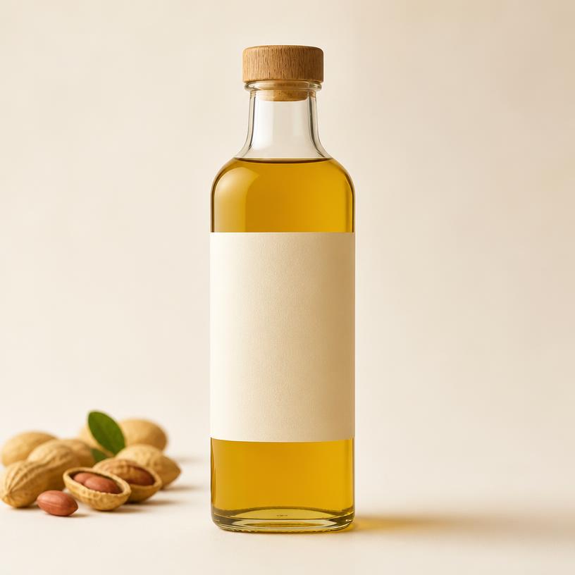 Wood-Pressed Groundnut Oil